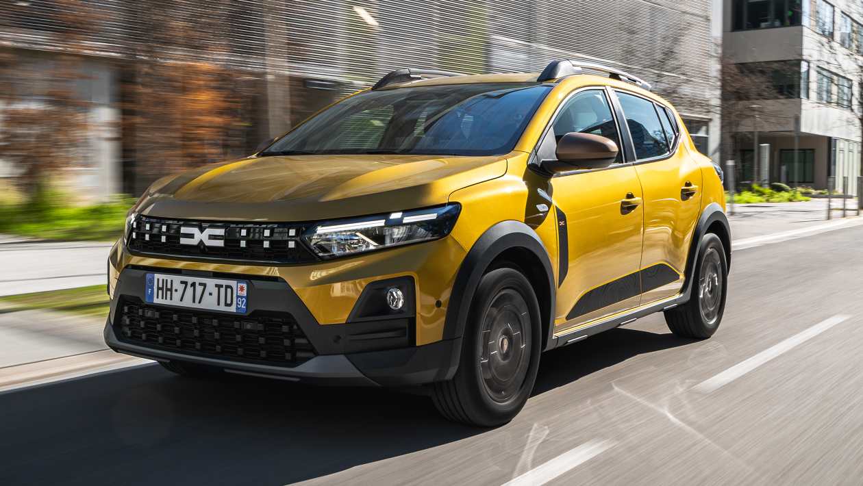 New 2026 Dacia Sandero Stepway hybrid - pictures | Auto Express